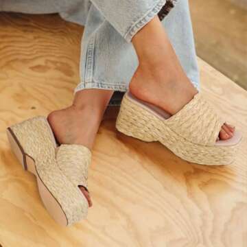 Stylish EQAUDES Platform Women Sandals for Summer Wear