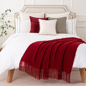 Cozy Battilo Fringe Throw Blanket for Home Decor