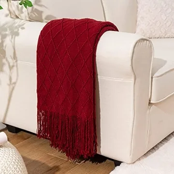 Cozy Battilo Fringe Throw Blanket for Home Decor