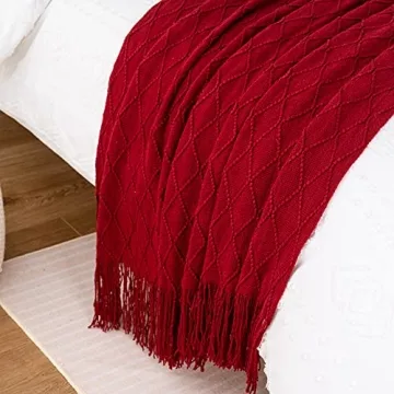 Cozy Battilo Fringe Throw Blanket for Home Decor