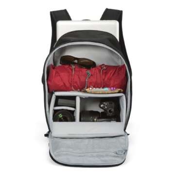 Lowepro Passport Digital SLR Camera Backpack Case - Black