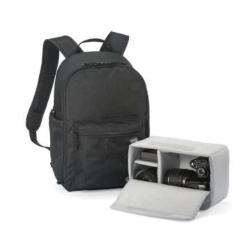Lowepro Passport Digital SLR Camera Backpack Case - Black