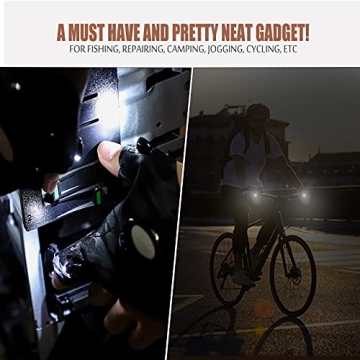 Mylivell Handsfree LED Flashlight Gloves, Unique Gift for Men Women Dad Him Boyfriend Husband, Ideal for Fishing Camping Repairing Bright Flexible Lighted Gloves Fathers Day Christmas Birthday Gifts