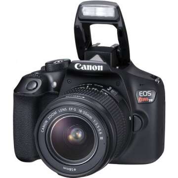 Canon EOS Rebel T6 DSLR Camera w/ EF-S 18-55mm Lens + EF 75-300mm Lens + 2 X 32 GB Memory + Premium Accessory Bundle