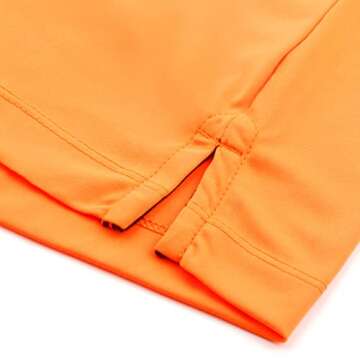 TRUEWERK B1 Sun Long Sleeve Tees for Women, Sun Protection Shirts, Moisture Wicking, UPF +50 Thermo Regulating Shirt, Dark Heather Grey, XS