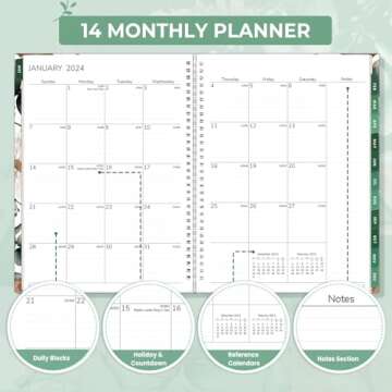 GNL 2024 Weekly & Monthly Planner for Ultimate Organization