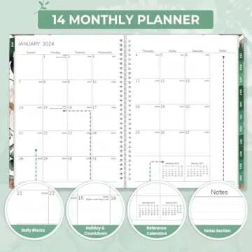 GNL 2024 Weekly & Monthly Planner for Ultimate Organization