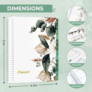 GNL 2024 Weekly & Monthly Planner for Ultimate Organization