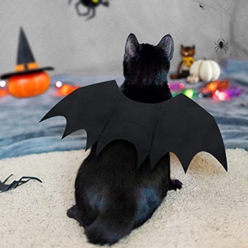 Malier Bat Wings Costume for Cats and Dogs Convenient Fun