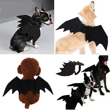 Malier Bat Wings Costume for Cats and Dogs Convenient Fun