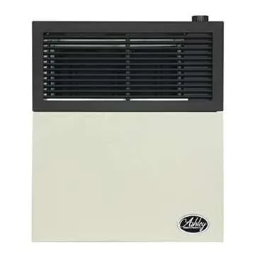 Ashley Hearth Products 11,000 BTU Direct Vent Liquid Propane Wall Mounted Heater with Piezo Lightning, Safety Pilot and Built In Regulator, Cream