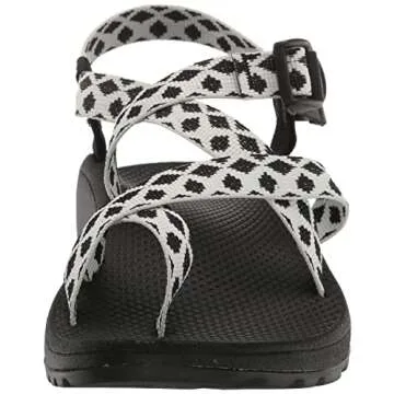 Chaco Women's Zcloud 2 Sandal - Quilt B+W - Adjustable Comfort for Summer Adventures