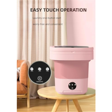 Compact Portable Mini Washing Machine for Convenient Laundry