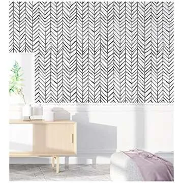 Stylish Modern Peel and Stick Wallpaper for Home Decor