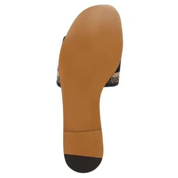 Steve Madden Women's Knox Sandal, Navy Multi, 8