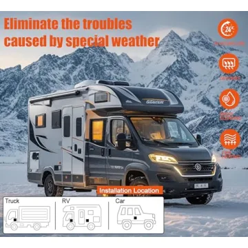 8KW All in One Diesel Heater with Remote & LCD Switch