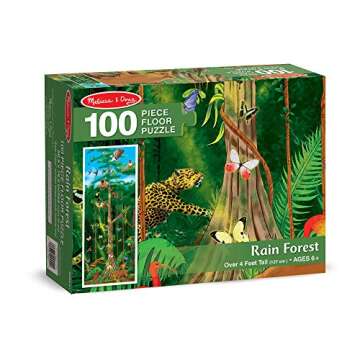 Melissa & Doug 100pc Rainforest Floor Puzzle