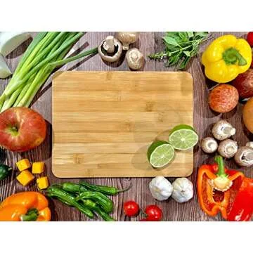 (Set of 12) 12x9" Bulk Plain Blank Bamboo Serving Tray, Wood Charcuterie Platter, Hot Mat, Reversible Cutting Chopping Boards, Mixed Sample Plates for Engraving Gift, Wall Art, Home Deco