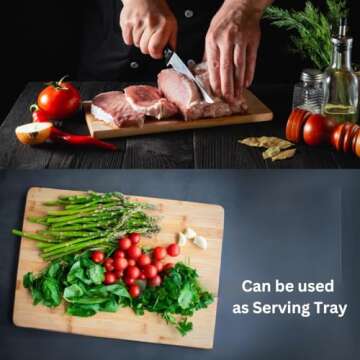 (Set of 12) 12x9" Bulk Plain Blank Bamboo Serving Tray, Wood Charcuterie Platter, Hot Mat, Reversible Cutting Chopping Boards, Mixed Sample Plates for Engraving Gift, Wall Art, Home Deco