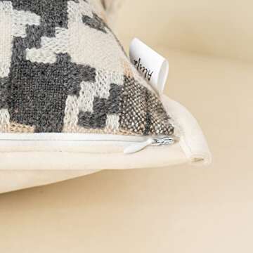 Alerfa 20x20 Houndstooth Cushion Cover for Stylish Decor