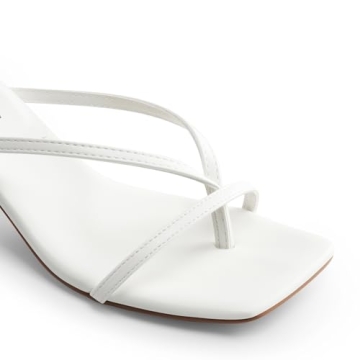 DREAM PAIRS Kitten Low Strappy Heels - Stylish Comfort