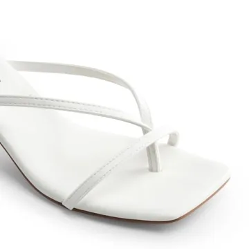 DREAM PAIRS Kitten Low Strappy Heels - Stylish Comfort