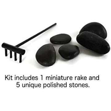 Indoor Mini Zen Garden Handmade Relaxation Kit
