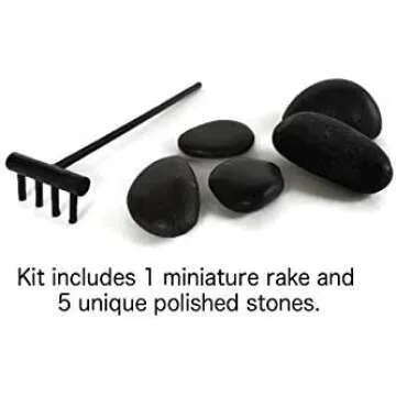 Indoor Mini Zen Garden Handmade Relaxation Kit