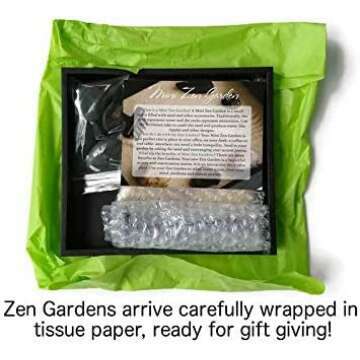 Indoor Mini Zen Garden Handmade Relaxation Kit
