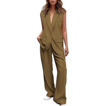 Stylish PRETTYGARDEN Women's Two Piece Suit Sets for Any Occasion