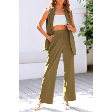Stylish PRETTYGARDEN Women's Two Piece Suit Sets for Any Occasion