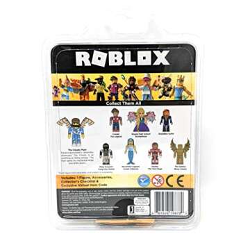 Roblox Gold Collection The Clouds: Flyer Single Figure Pack with Exclusive Virtual Item Code