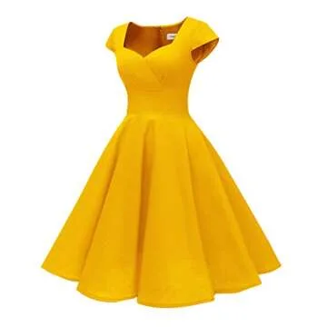 Hanpceirs 1950s Vintage Dress with Pockets for Women