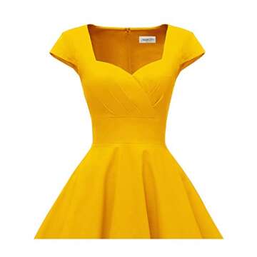 Hanpceirs 1950s Vintage Dress with Pockets for Women