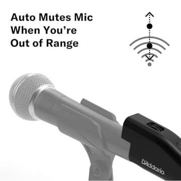 D'Addario Mic Mute Sensor Automatic Feedback Eliminator