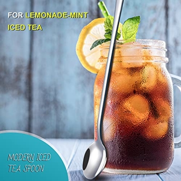 Hiware 9-Inch Iced Tea Spoons Set for All Occasions