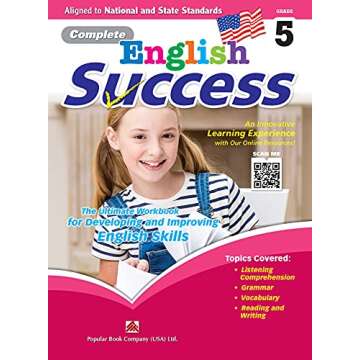 Complete English Success Grade 5 - Learning Workbook for Fifth Grade students - English Language Act...