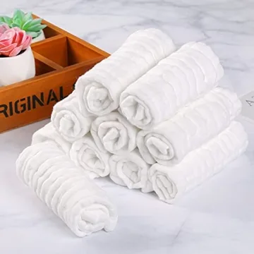 PPOGOO Baby Muslin Washcloths Soft Cotton Multi-Purpose