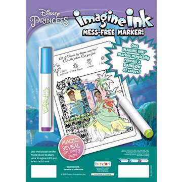 Imagine Ink Magic Ink Coloring Book