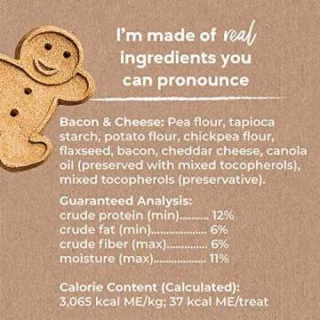 Buddy Biscuits Bacon & Cheese Treats - Healthy Dog Snacks