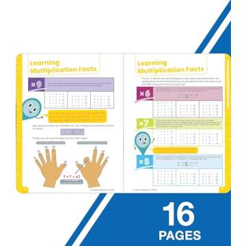 Carson Dellosa Break It Down Intro to Multiplication Grades 2-3 Math Reference Book, 2nd & 3rd Grade Math Guide to Understanding Multiplication Facts 0-12, Arrays & More, Grades 2-3 Math Book