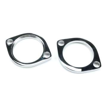 New Exhaust Flange Install Kit Pair Flanges Gaskets C-Clips Nuts Washers for Harley Davidson