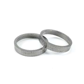 New Exhaust Flange Install Kit Pair Flanges Gaskets C-Clips Nuts Washers for Harley Davidson