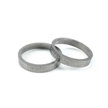 New Exhaust Flange Install Kit Pair Flanges Gaskets C-Clips Nuts Washers for Harley Davidson