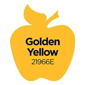 Vibrant Golden Yellow Acrylic Paint for Crafts and Decor