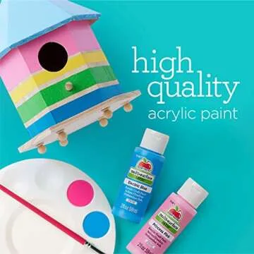Vibrant Golden Yellow Acrylic Paint for Crafts and Decor