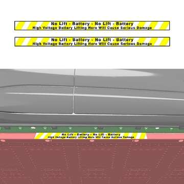 AOSKonology Jack Pads Labels for Mustang Mach E 2021-2023
