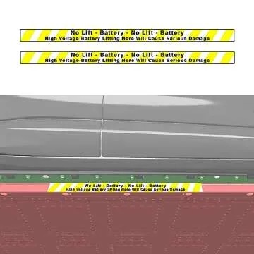 AOSKonology Jack Pads Labels for Mustang Mach E 2021-2023