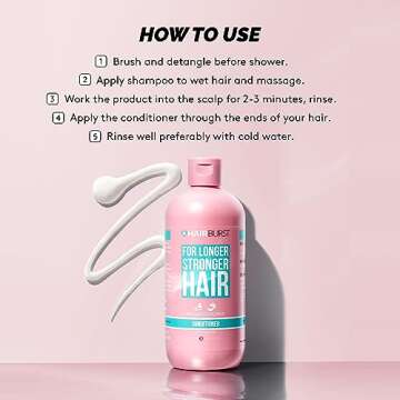 HAIR BURST Hair Growth Conditioner for Women - 350ml
