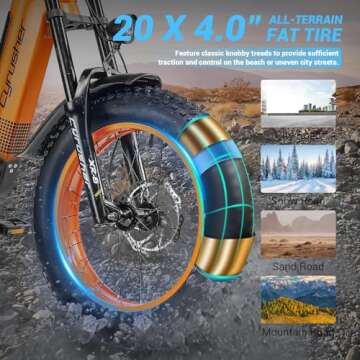 Cyrusher Aluminum Electric Bike - All Terrain Performance